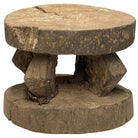 Vintage African Wooden Stool - Berbere Imports