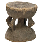 Vintage African Wooden Stool - Berbere Imports