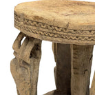 Vintage African Wooden Stool - Berbere Imports