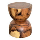 Teak Inverted Sphere Stool - Berbere Imports