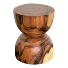 Teak Inverted Sphere Stool - Berbere Imports