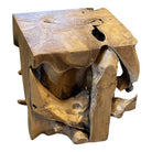 Indonesian Teak Root Stool - Berbere Imports