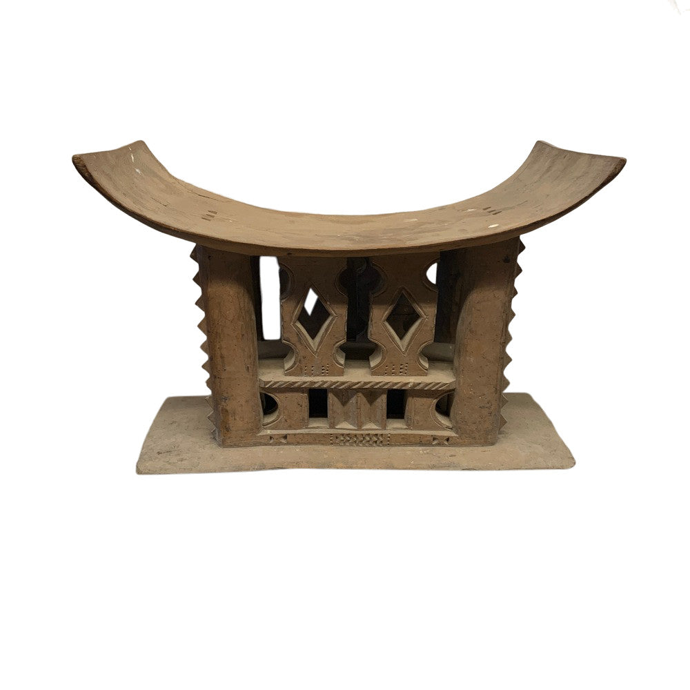 Vintage Wooden Ashanti Stool - Berbere Imports