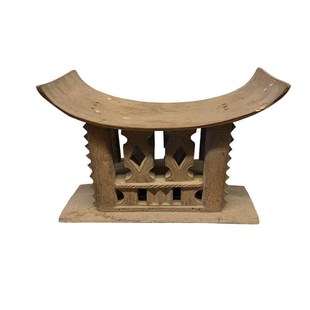 Vintage Wooden Ashanti Stool - Berbere Imports