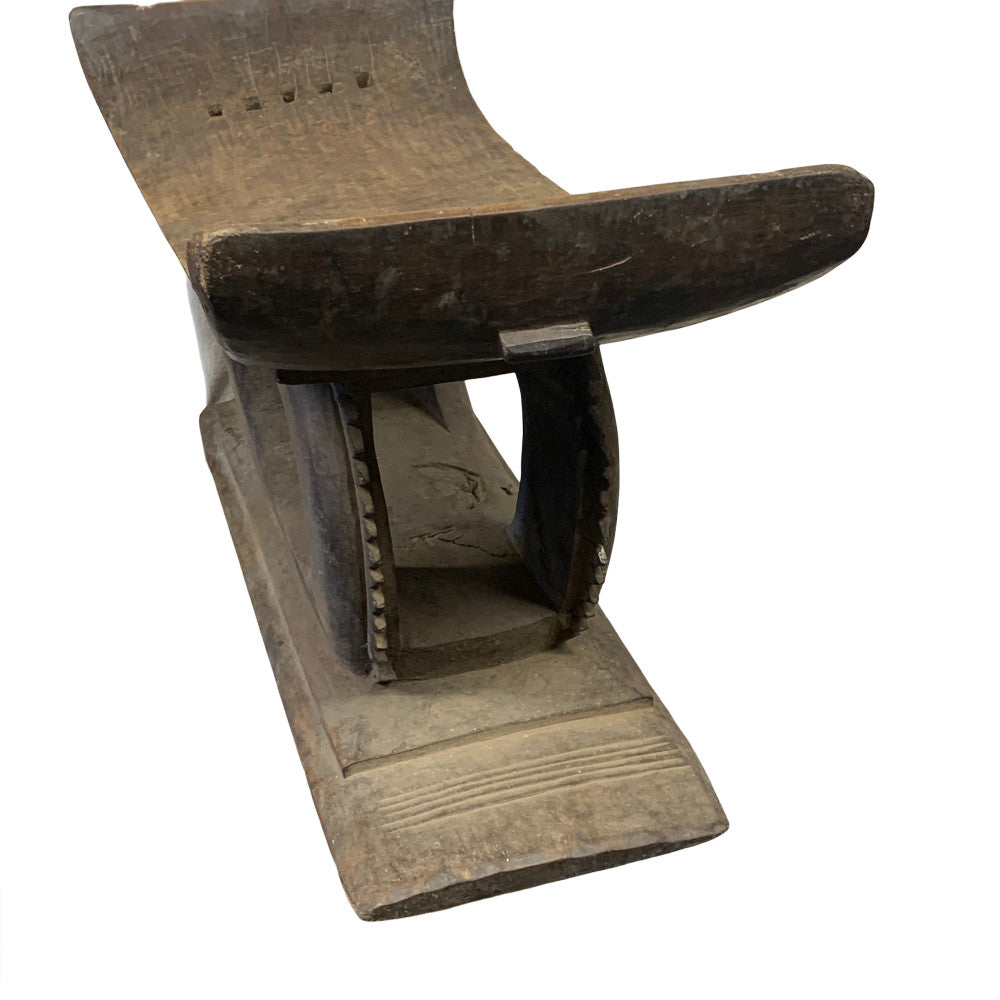 Vintage Wooden Ashanti Stool - Berbere Imports