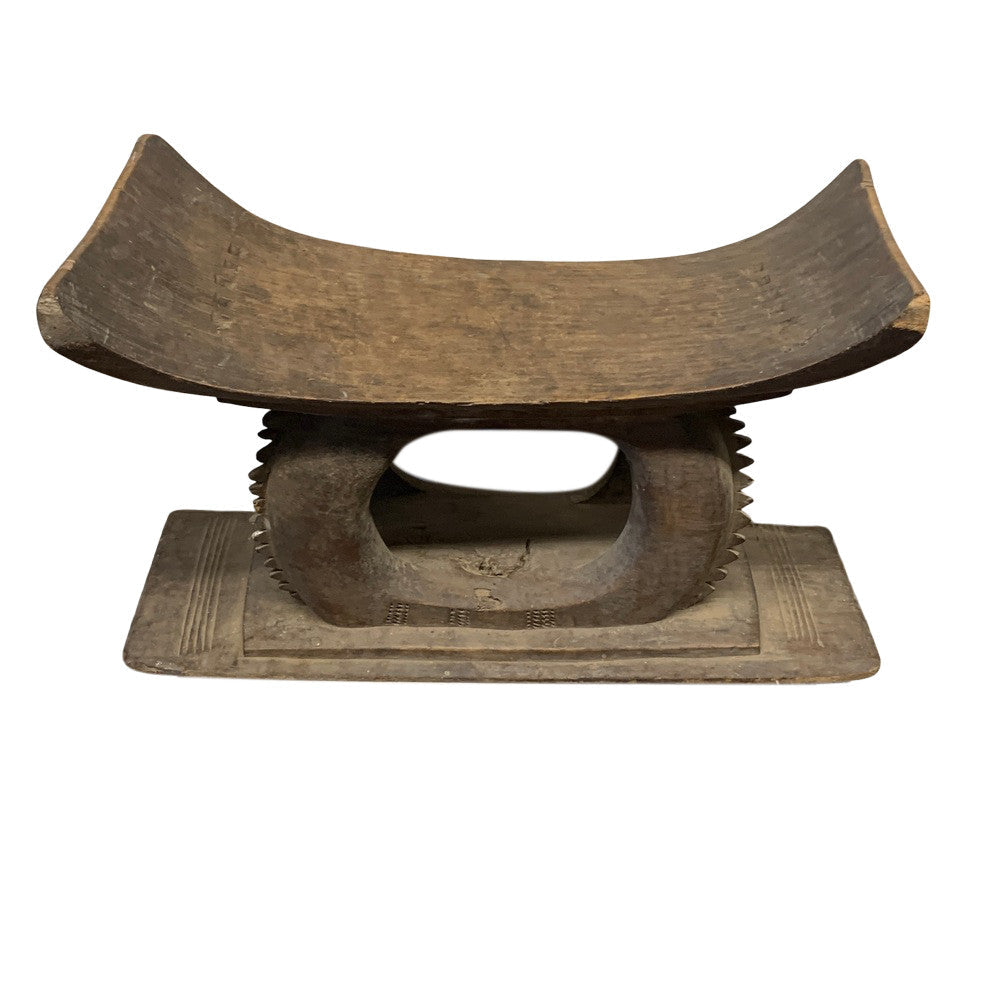 Vintage Wooden Ashanti Stool - Berbere Imports