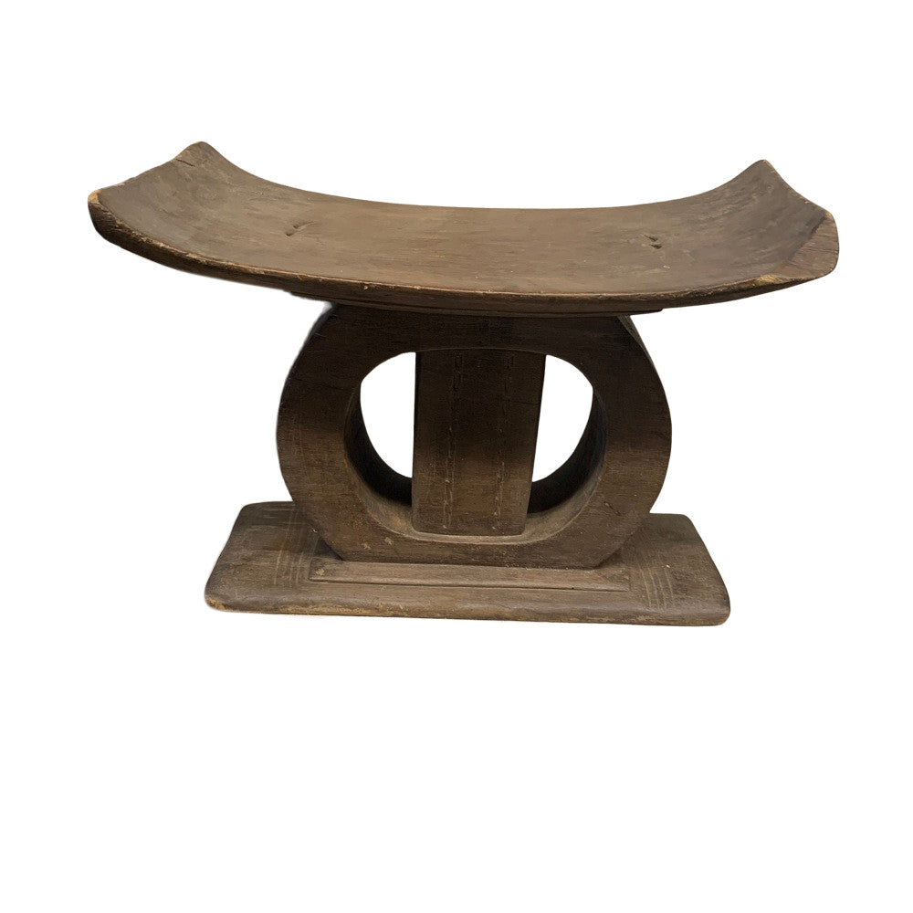 Vintage Wooden Ashanti Stool - Berbere Imports