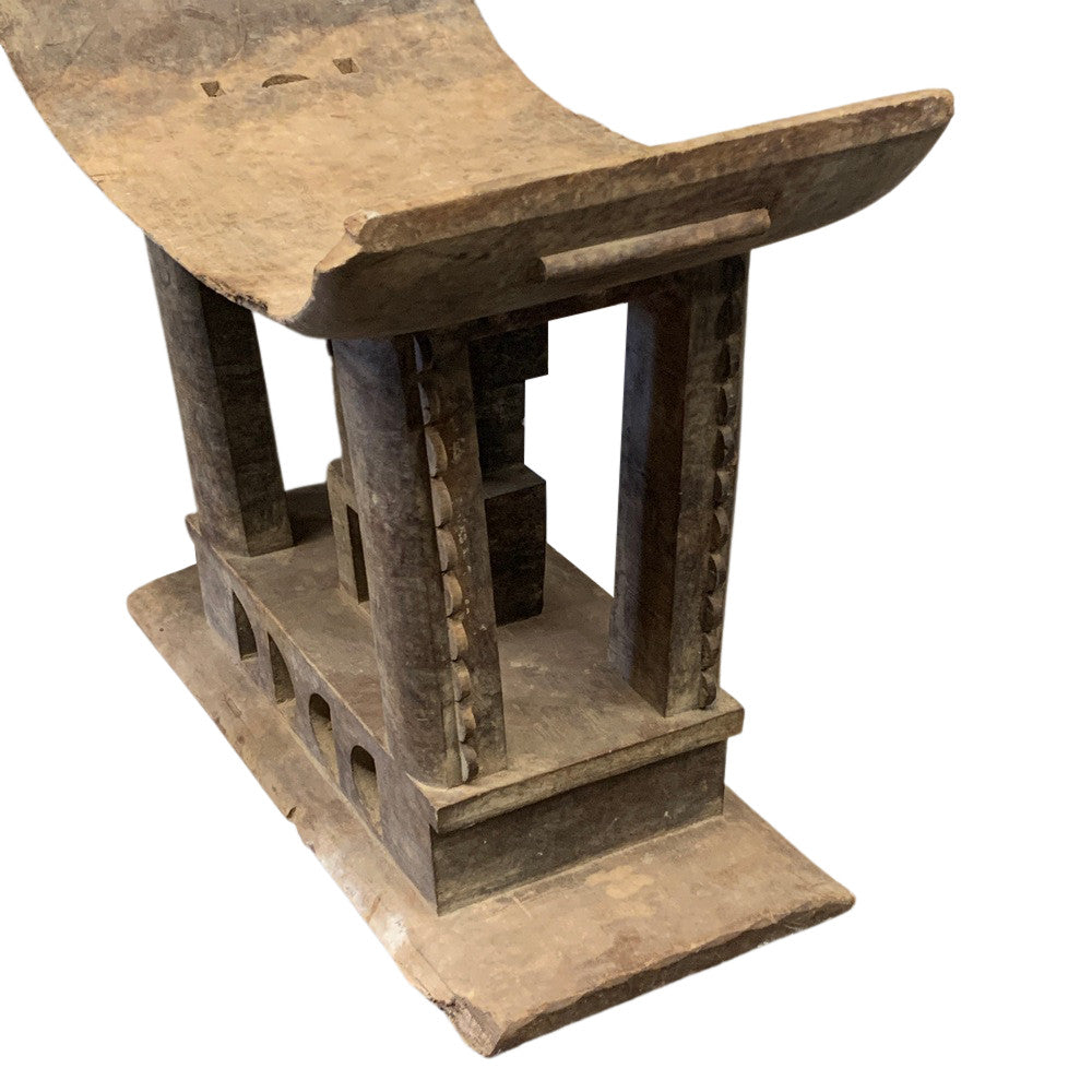 Vintage Wooden Ashanti Stool - Berbere Imports