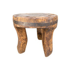 Vintage Nagaland Wooden Stool - Berbere Imports