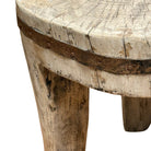 Vintage Nagaland Wooden Stool - Berbere Imports