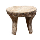 Vintage Nagaland Wooden Stool - Berbere Imports