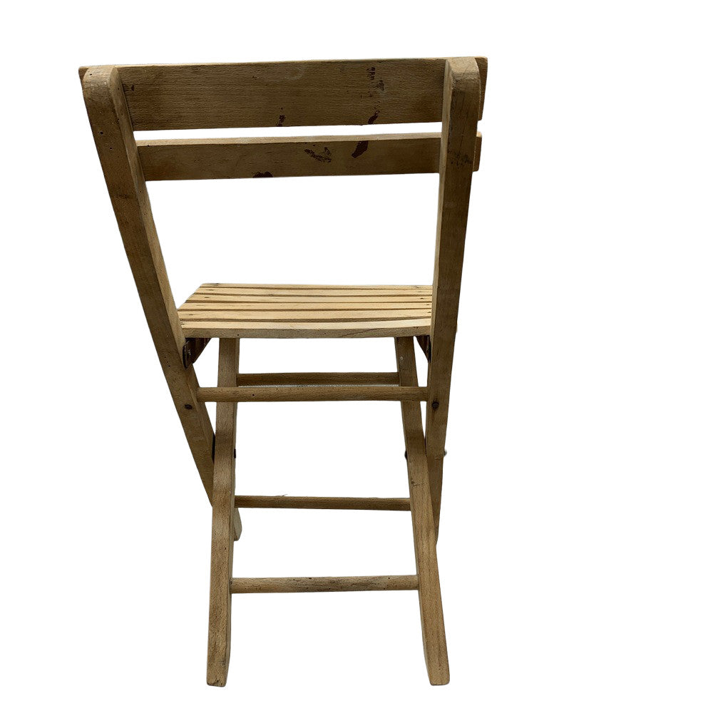 Vintage Small Wooden Child Chair - Berbere Imports