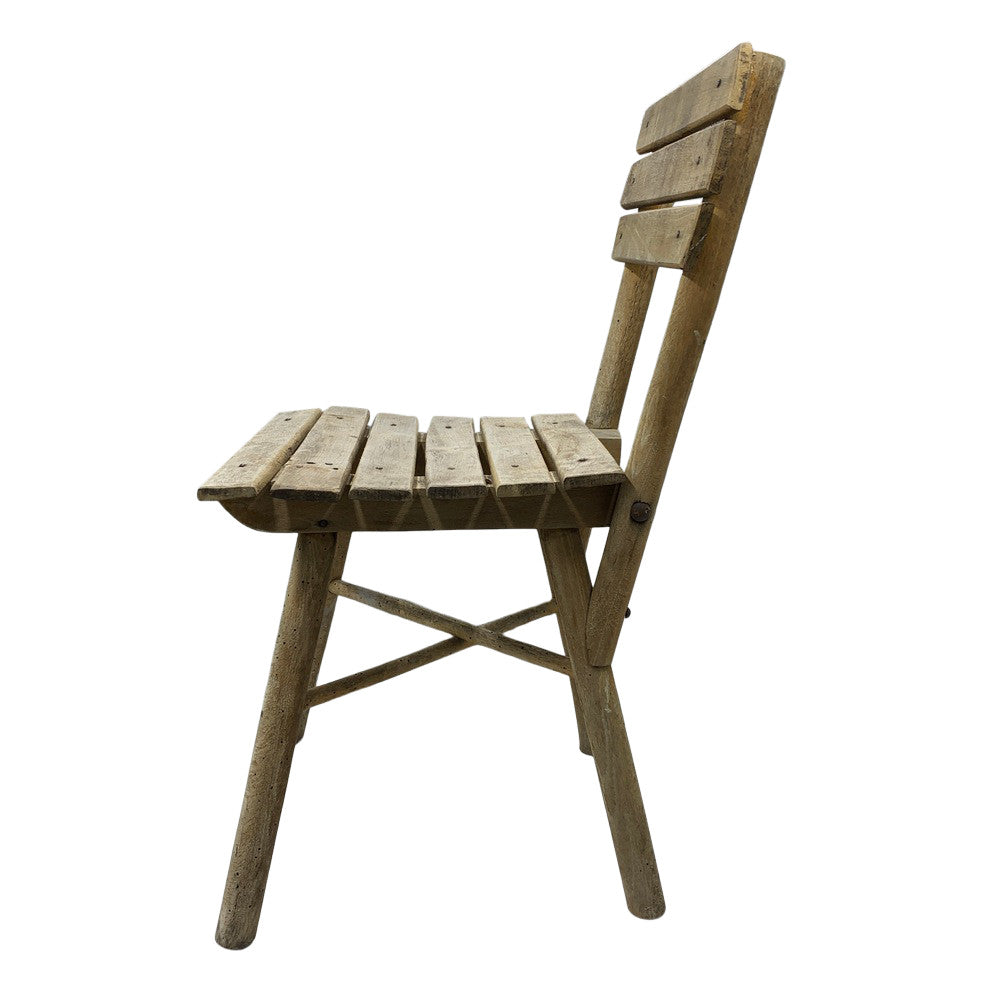 Vintage Small Wooden Child Chair - Berbere Imports