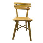 Vintage Small Wooden Child Chair - Berbere Imports