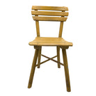 Vintage Small Wooden Child Chair - Berbere Imports