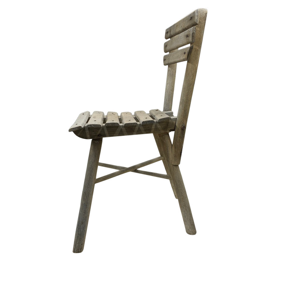 Vintage Small Wooden Child Chair - Berbere Imports