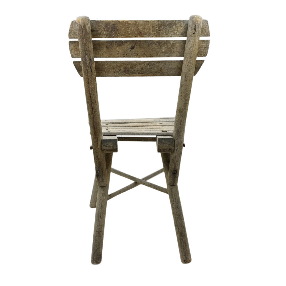 Vintage Small Wooden Child Chair - Berbere Imports