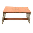 Antique Farmhouse Wooden Step Stool - Berbere Imports