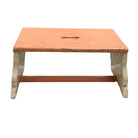 Antique Farmhouse Wooden Step Stool - Berbere Imports