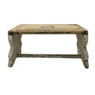 Antique Farmhouse Wooden Step Stool - Berbere Imports