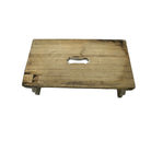 Antique Farmhouse Wooden Step Stool - Berbere Imports