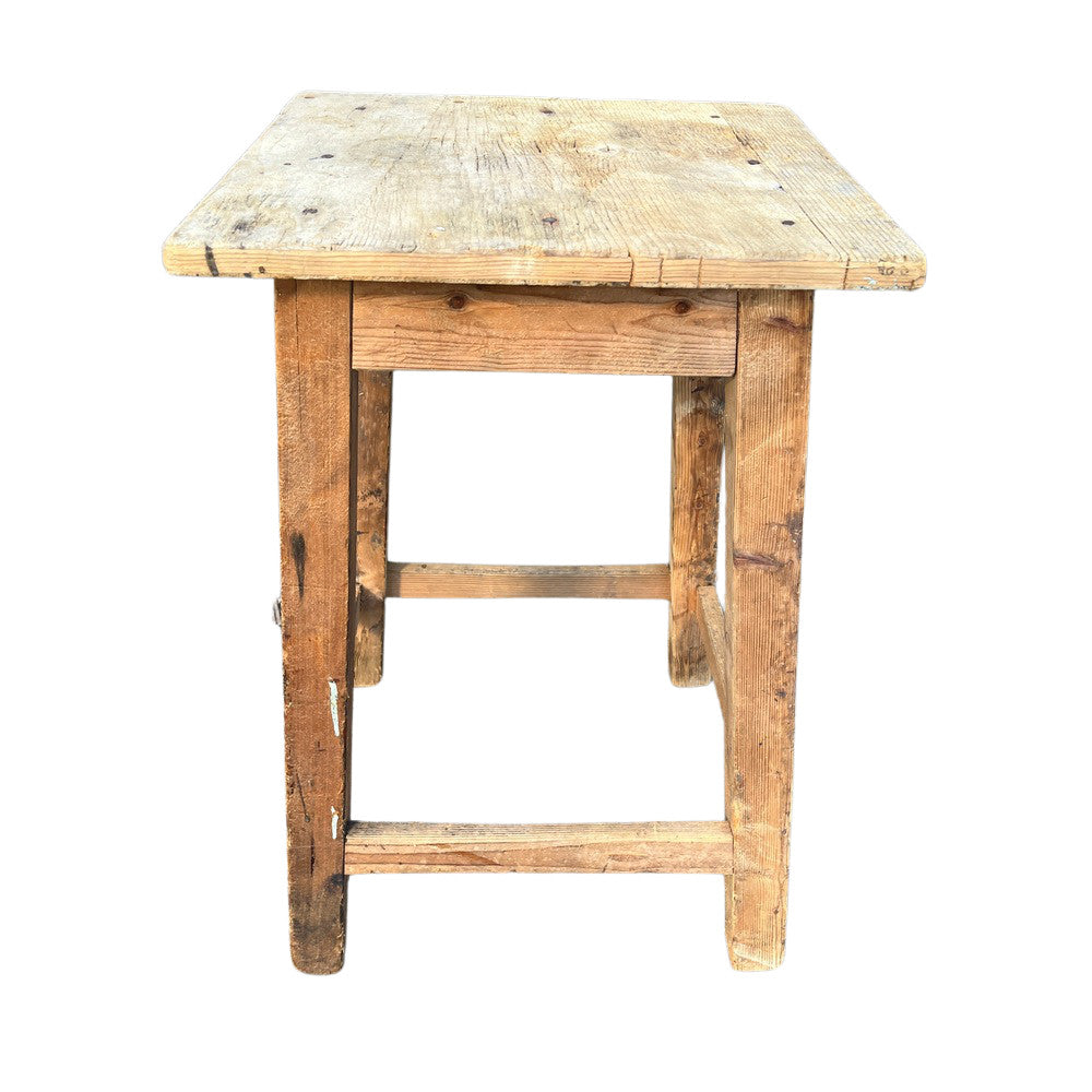 Vintage Wooden Stool - Berbere Imports