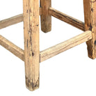 Vintage Wooden Stool - Berbere Imports