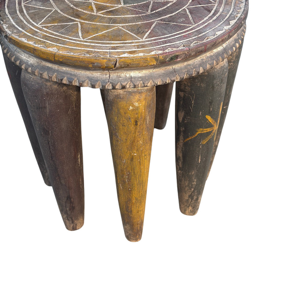 Antique African Wooden Stool - Berbere Imports