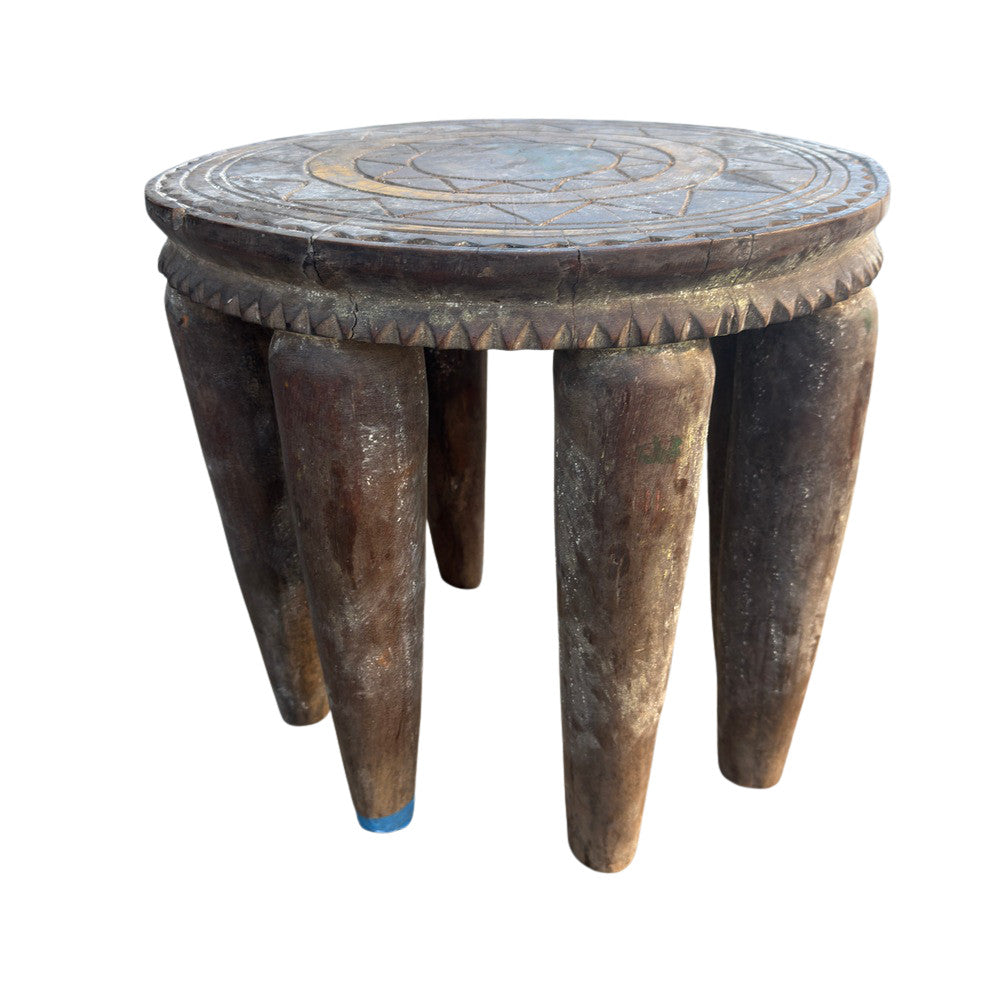 Antique African Wooden Stool - Berbere Imports