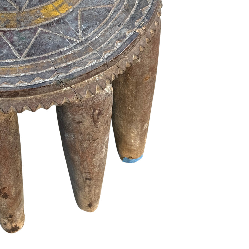 Antique African Wooden Stool - Berbere Imports