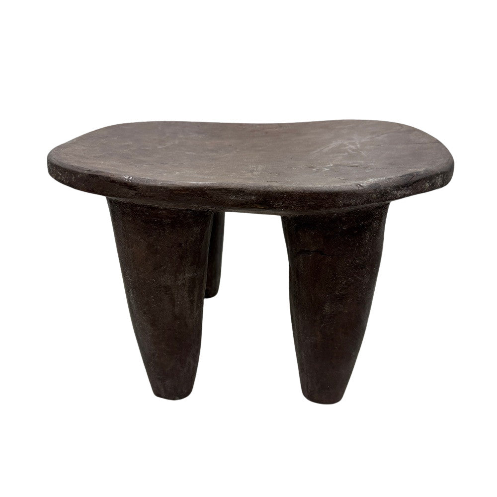 Vintage Mini African Wooden Stool - Berbere Imports