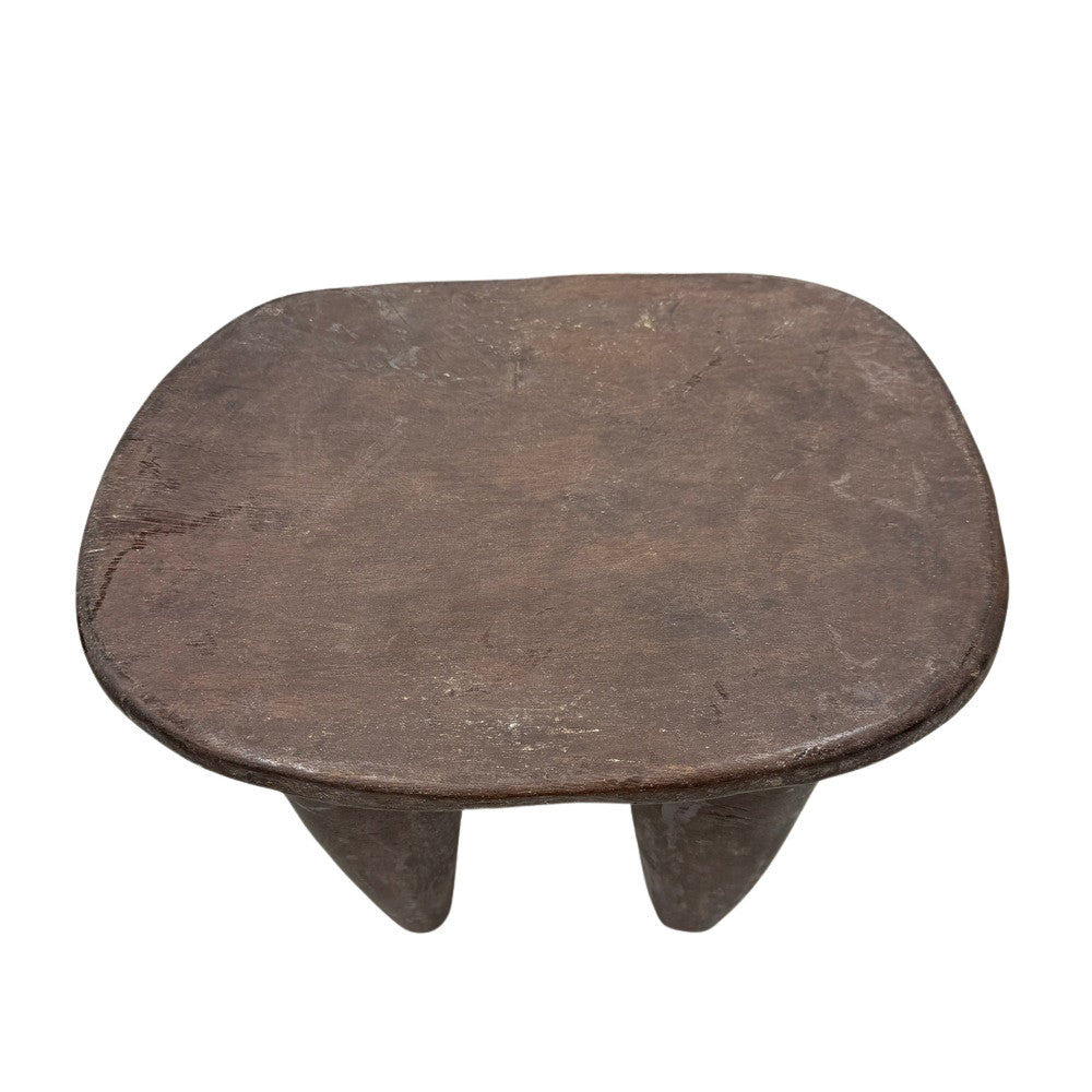 Vintage Mini African Wooden Stool - Berbere Imports