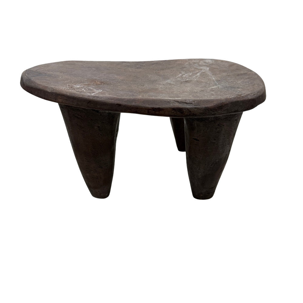 Vintage Mini African Wooden Stool - Berbere Imports