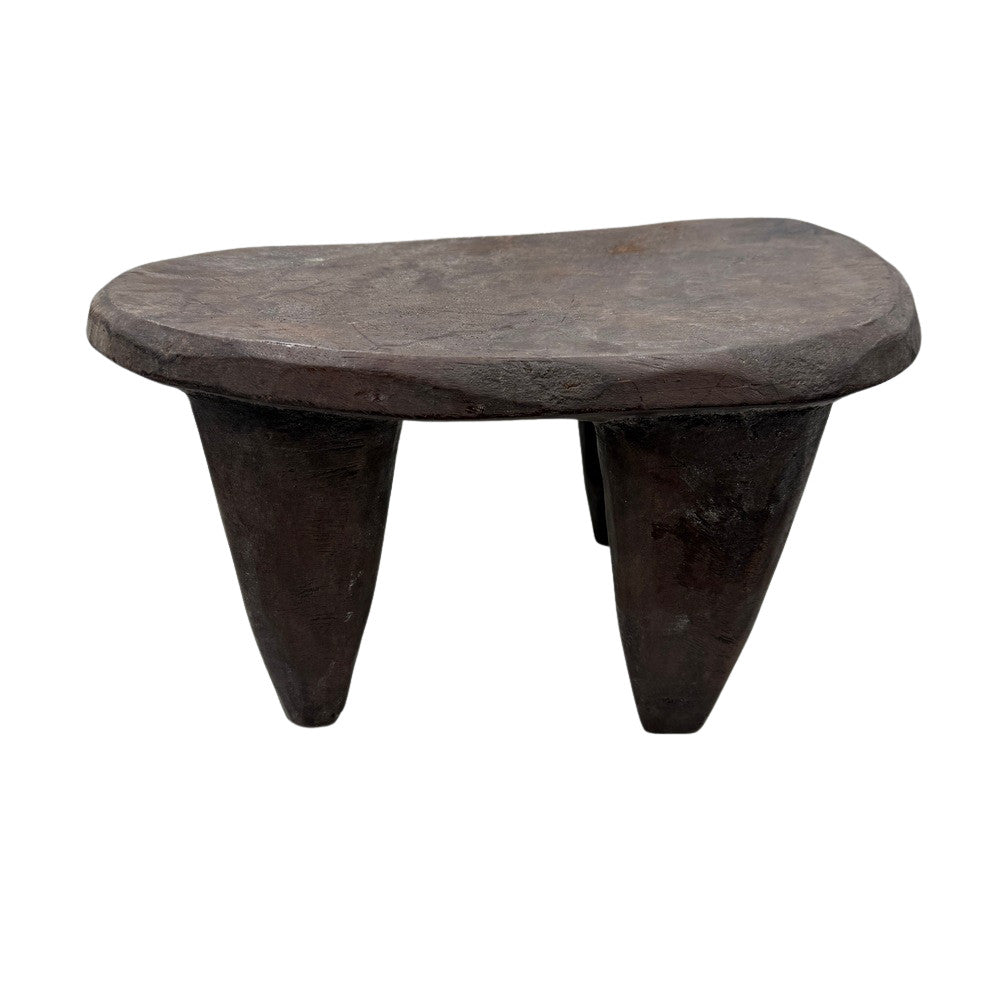 Vintage Mini African Wooden Stool - Berbere Imports