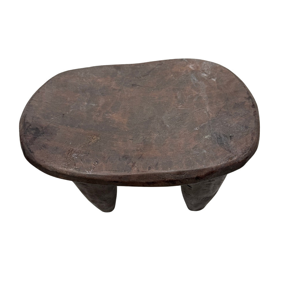 Vintage Mini African Wooden Stool - Berbere Imports