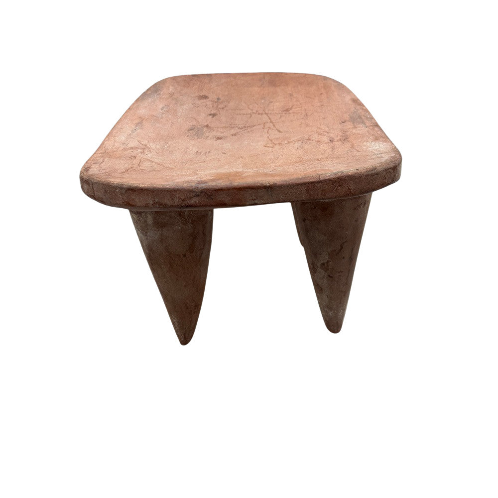 Vintage Mini African Wooden Stool - Berbere Imports