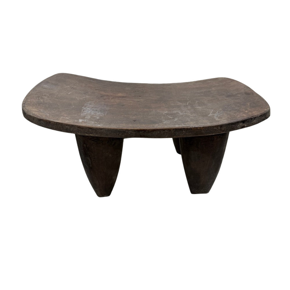 Vintage Mini African Wooden Stool - Berbere Imports