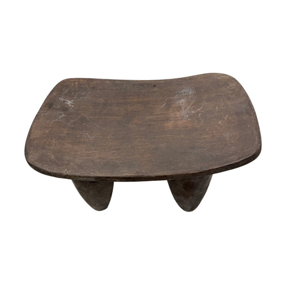 Vintage Mini African Wooden Stool - Berbere Imports