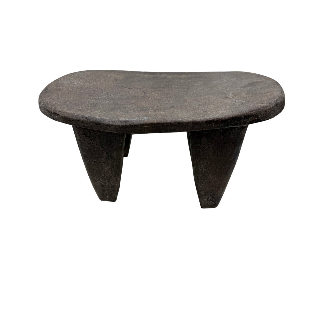 Vintage Mini African Wooden Stool - Berbere Imports
