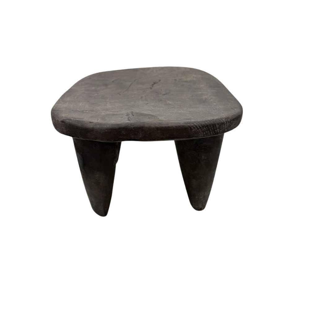 Vintage Mini African Wooden Stool - Berbere Imports