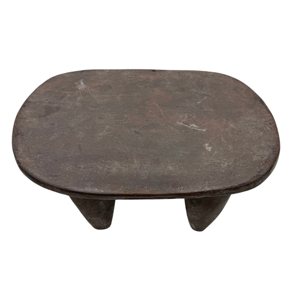 Vintage Mini African Wooden Stool - Berbere Imports