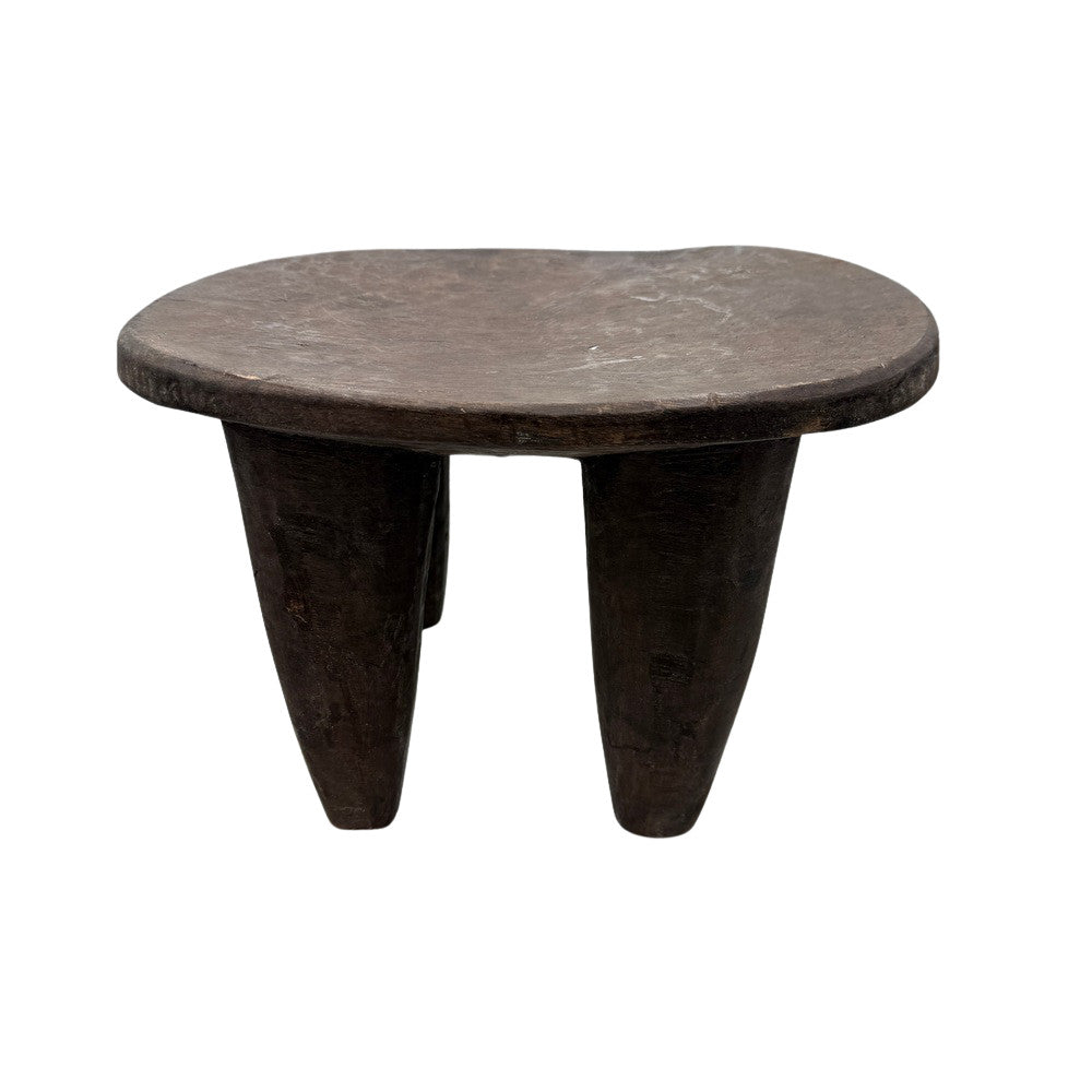 Vintage Mini African Wooden Stool - Berbere Imports