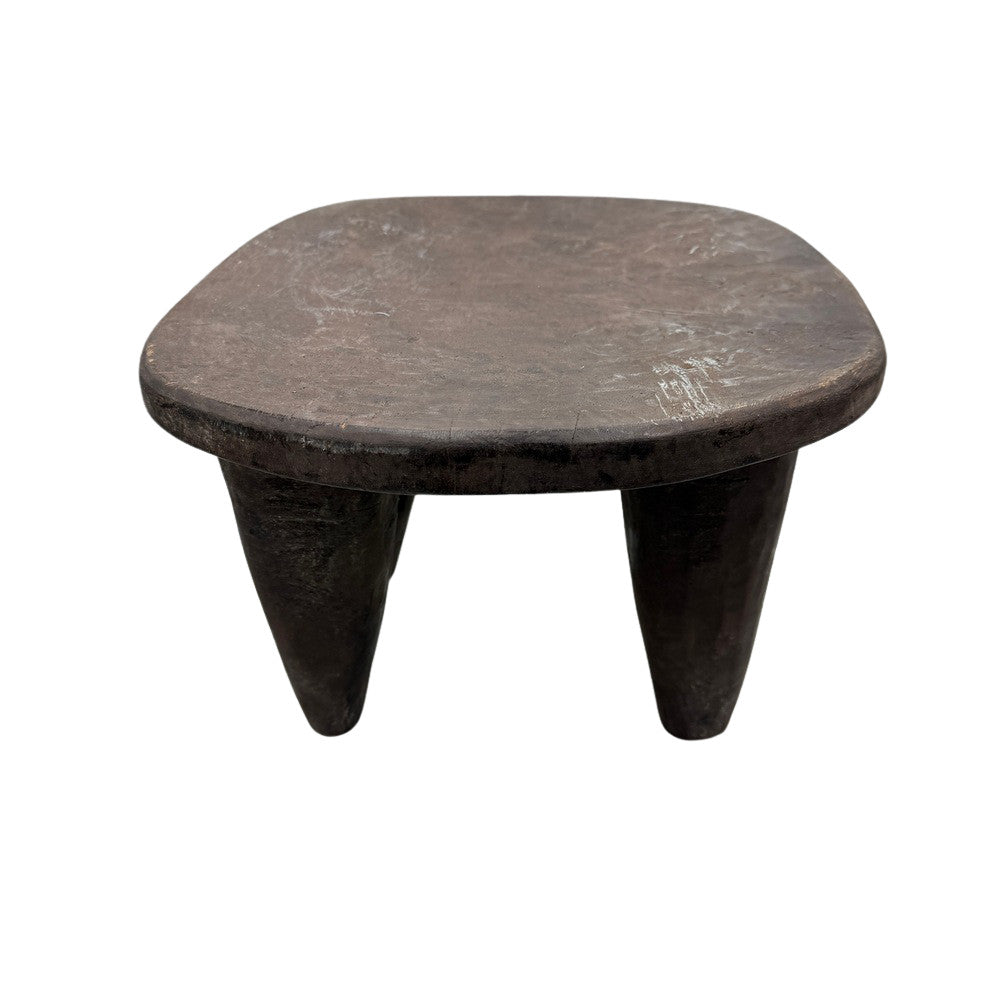 Vintage Mini African Wooden Stool - Berbere Imports