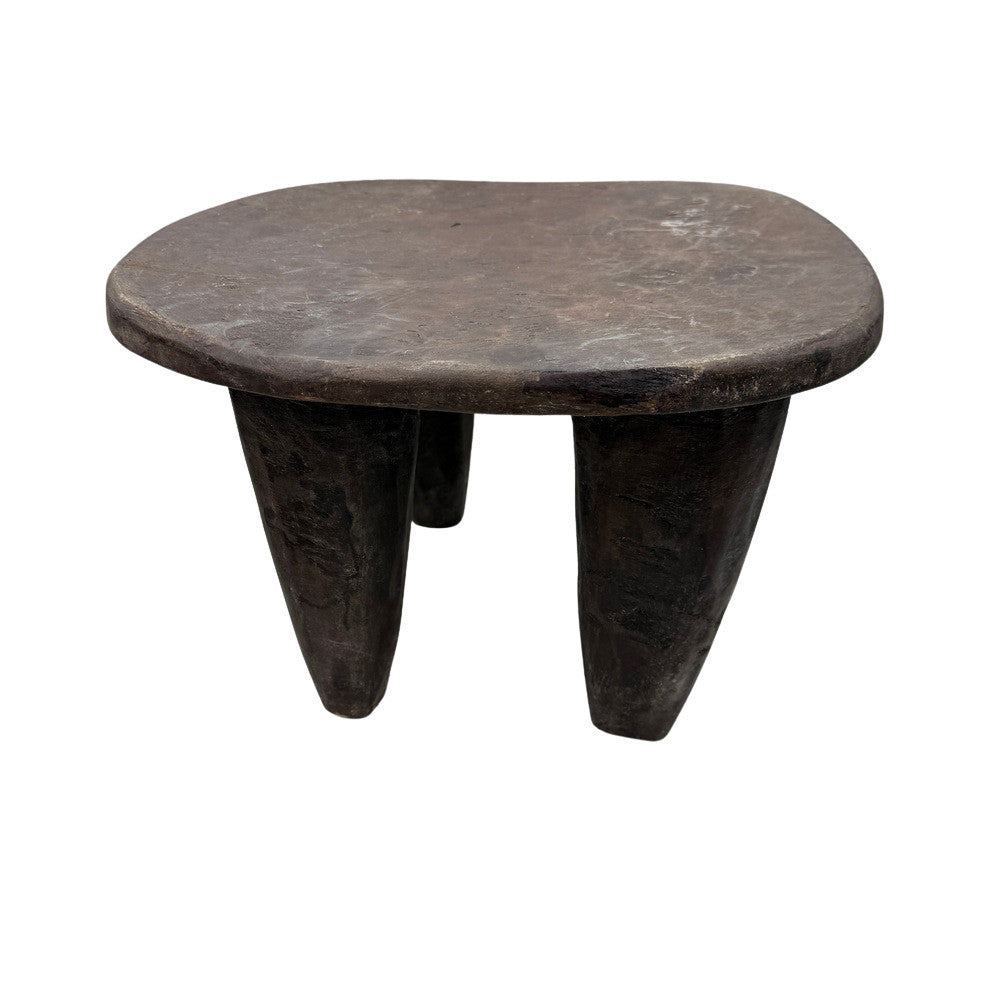 Vintage Mini African Wooden Stool - Berbere Imports
