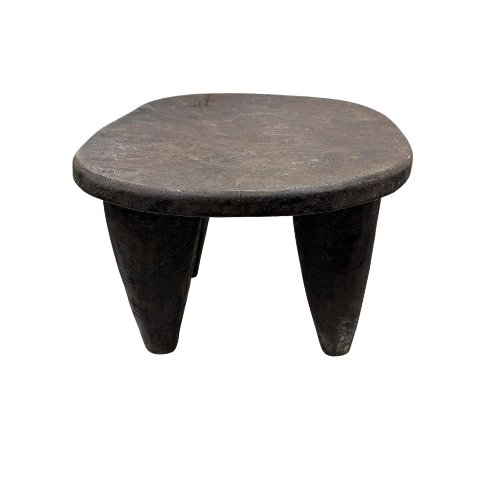Vintage Mini African Wooden Stool - Berbere Imports