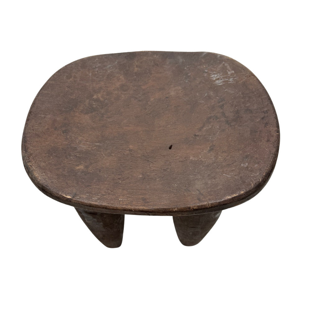 Vintage Mini African Wooden Stool - Berbere Imports