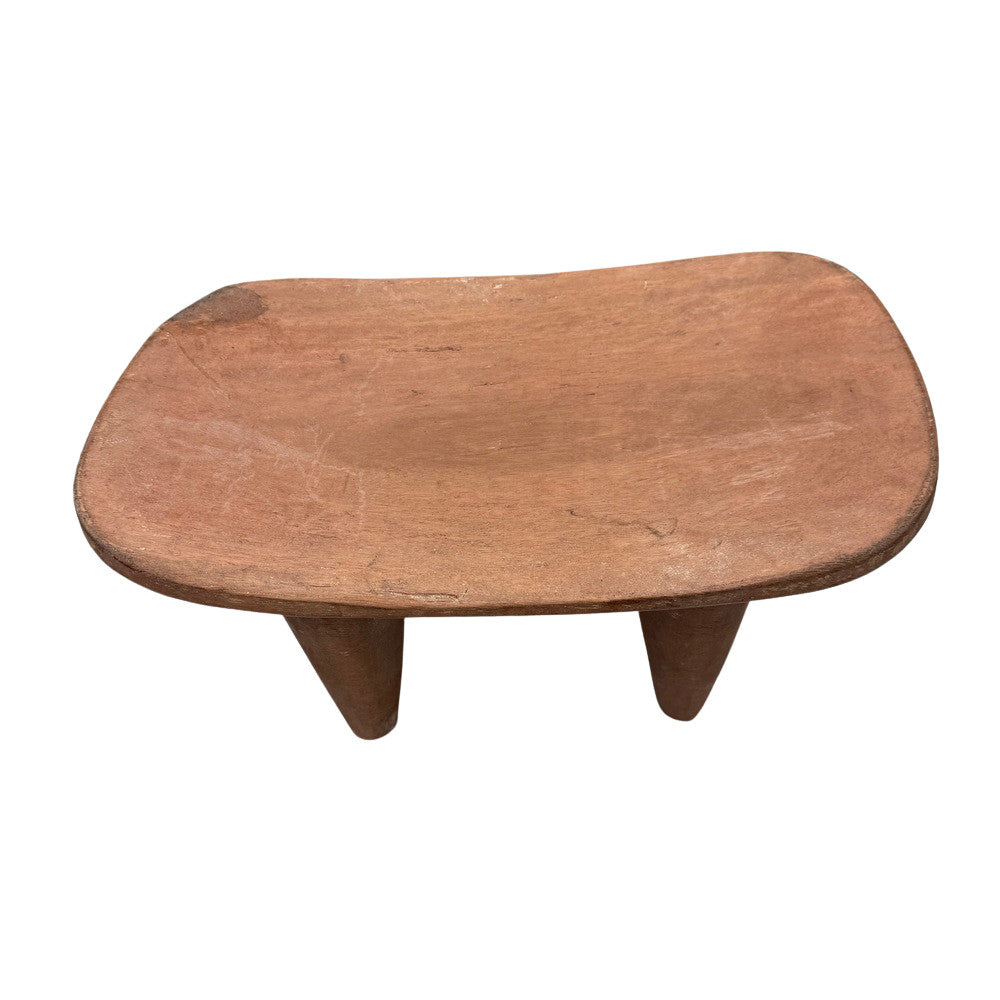 Vintage Mini African Wooden Stool - Berbere Imports