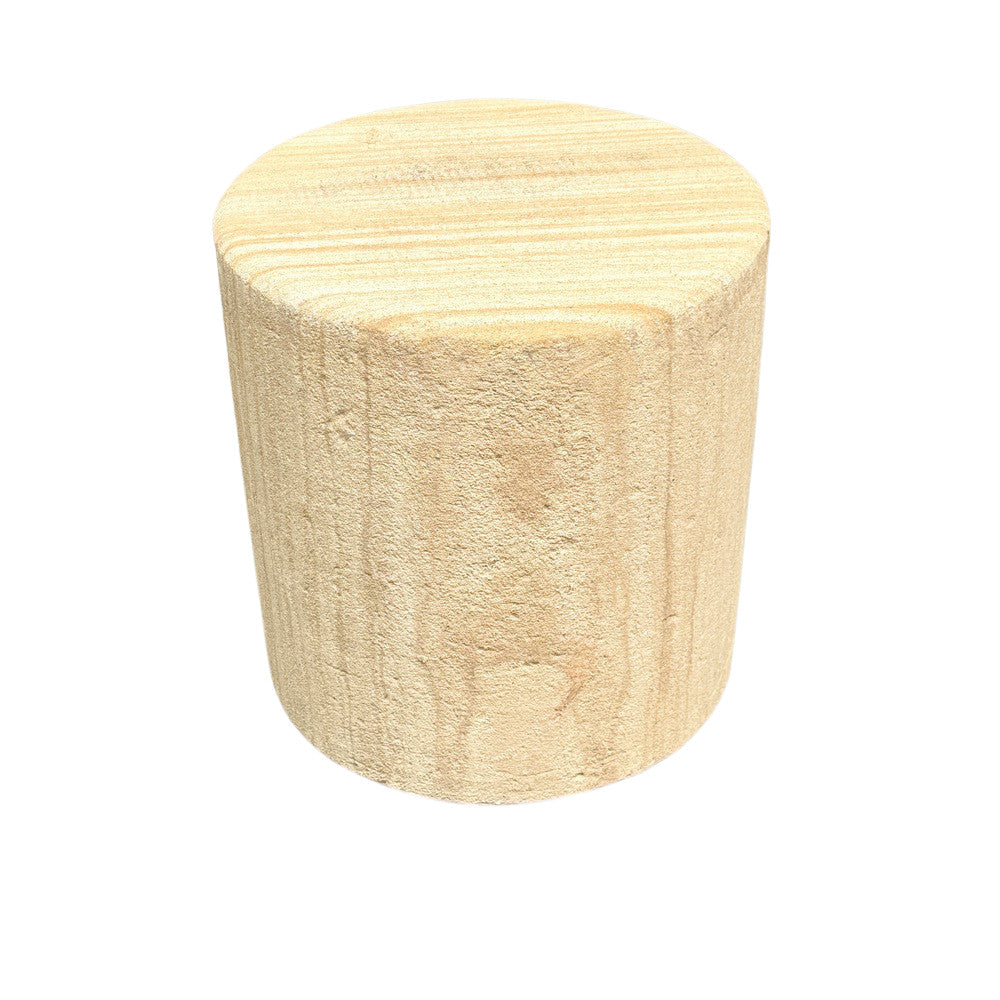 Woodstone Stool - Berbere Imports