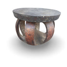 Vintage African Carved Wooden Stool - Berbere Imports