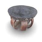 Vintage African Carved Wooden Stool - Berbere Imports